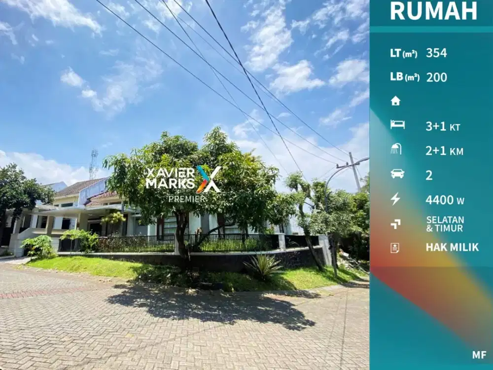 Rumah Siap Huni Sangat Nyaman Di Villa Puncak Tidar Malang(OLX538)