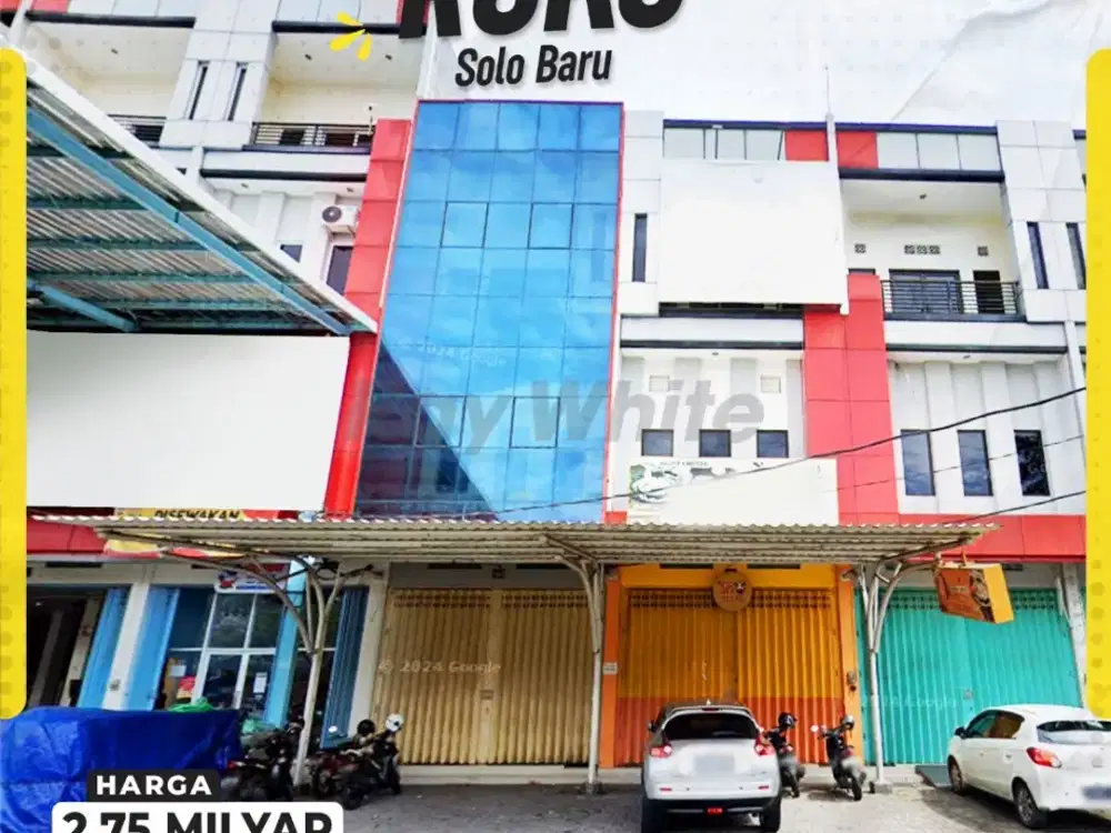 Dijual Atau Disewakan Ruko 4 Lantai Modern Di Solo Baru, Sebelah HTC