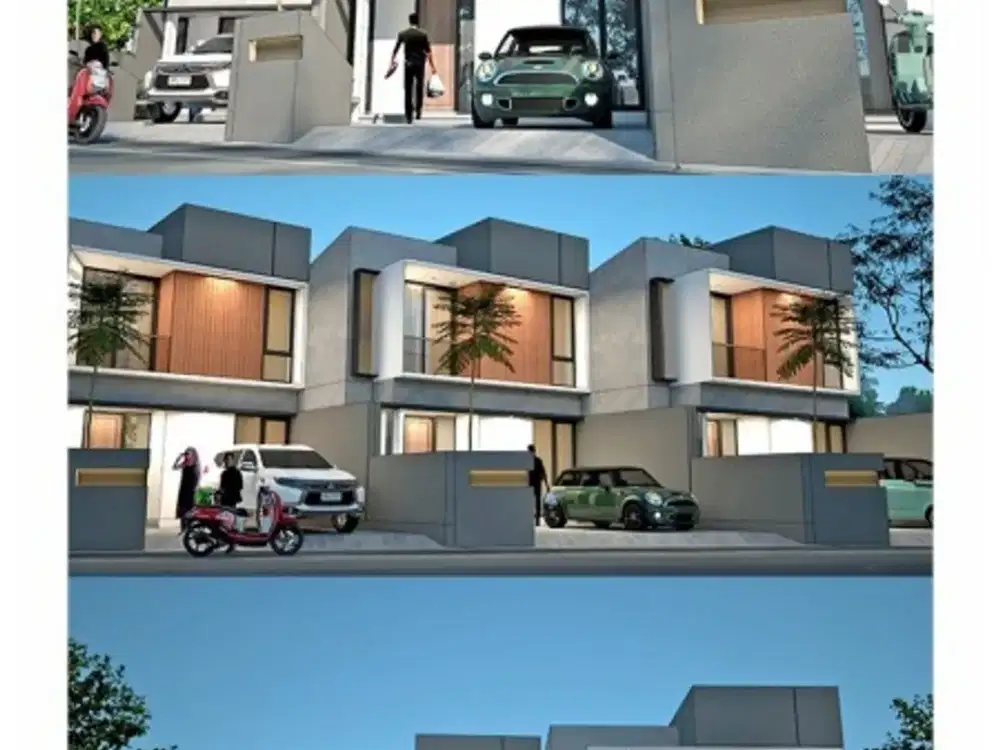 Estetik dan Modern Rumah Area Jl Kaliurang