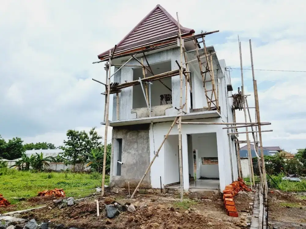 Rumah Cantik 2 Lantai  Finishing Design kekinian konsep rumah sehat