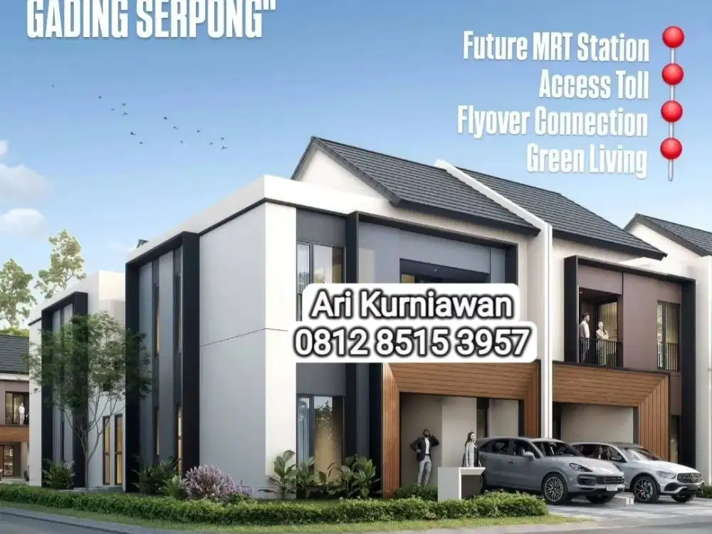 Cluster VOLA AT SUTERA RASUNA by alam sutera! Kpr dp 10% 12x cicilan!