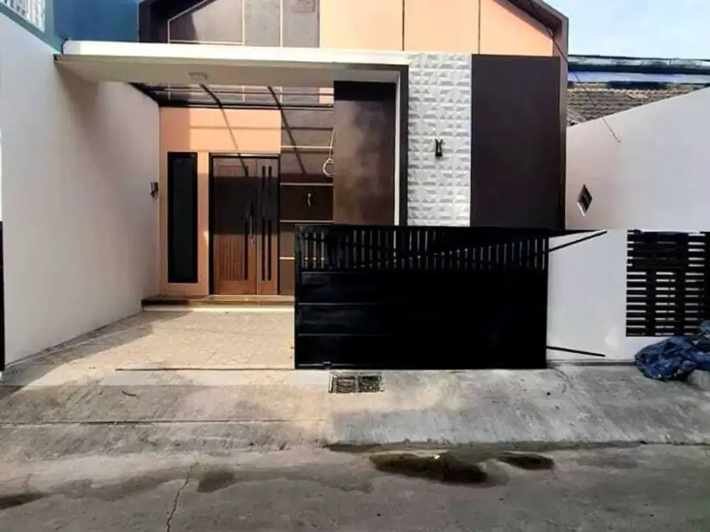 Jual CEPAT Rumah Modern luas 98mtr dekat LRT tol Bekasi timur