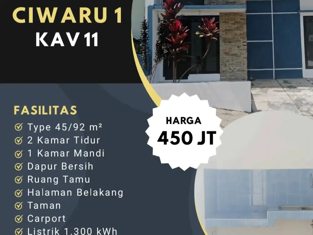Rumah minimalis di Kota Bandung