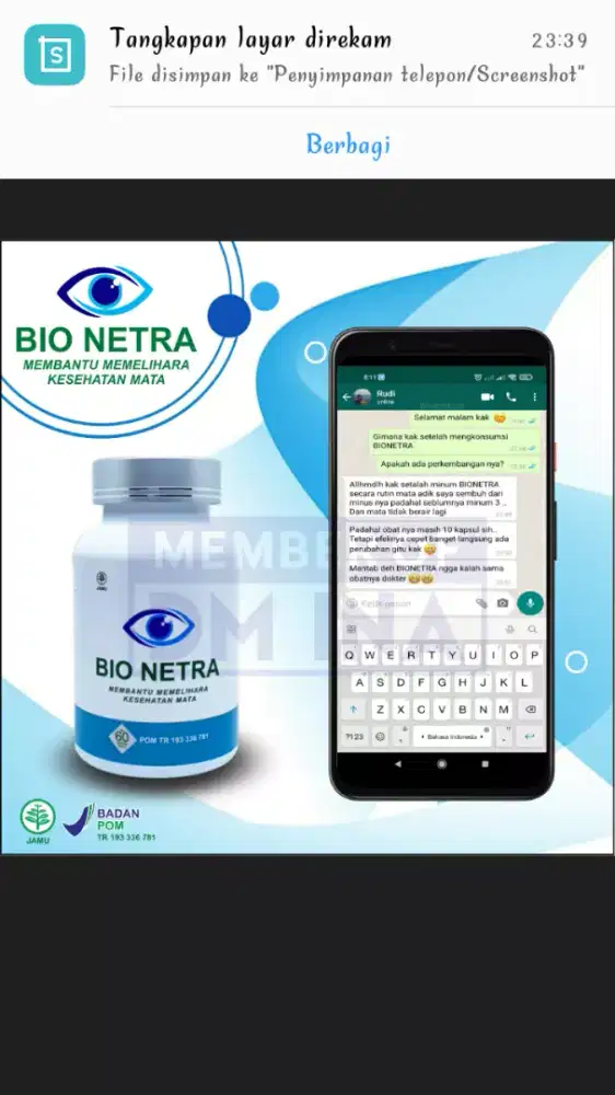 Obat herbal bionetra