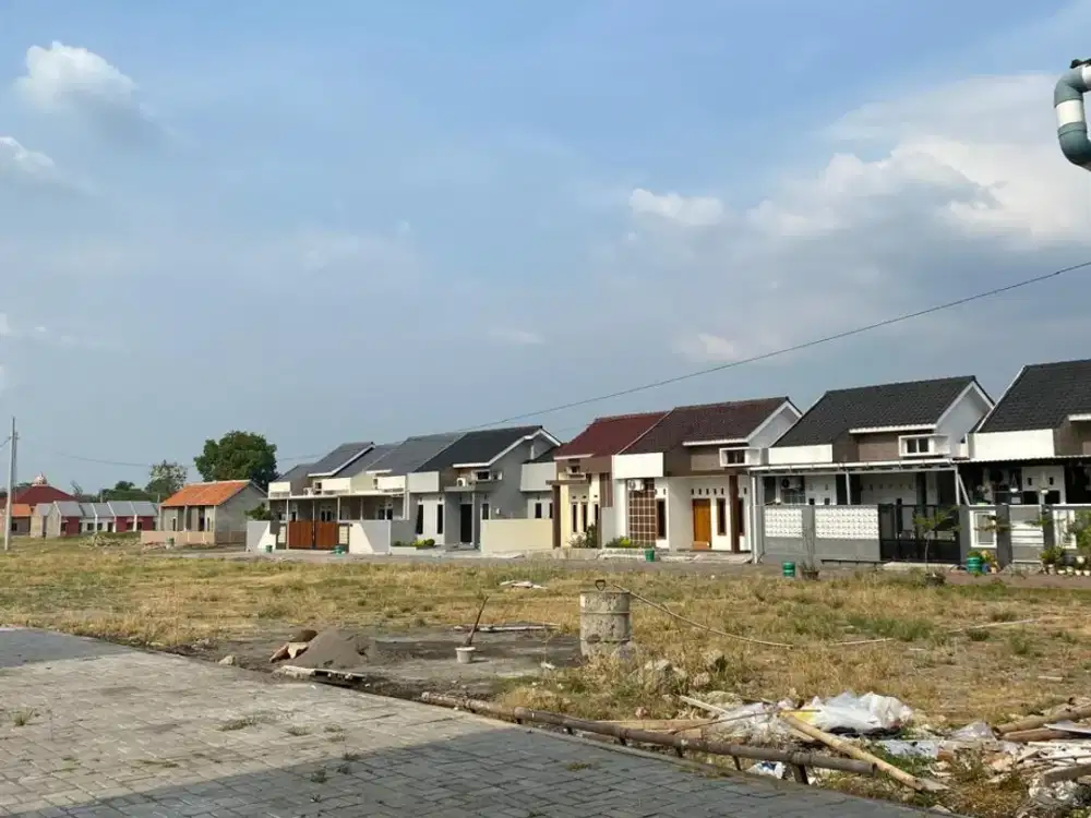 Dijual Tanah kavling sertifikat sudah pecah di kartasura