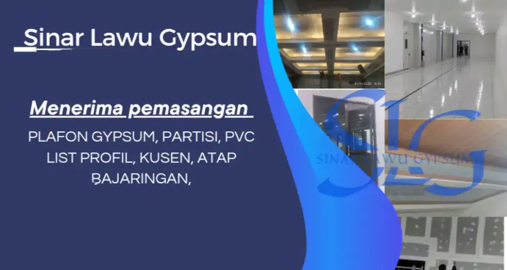 Jasa Pasang Plafon Gypsum & PVC | Rapi & Cepat