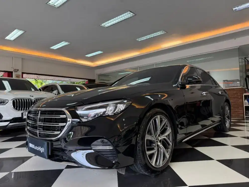DP10% [Km1.000] E200 Exclusive 2024 Black Reg 2025 #AUTOHIGH