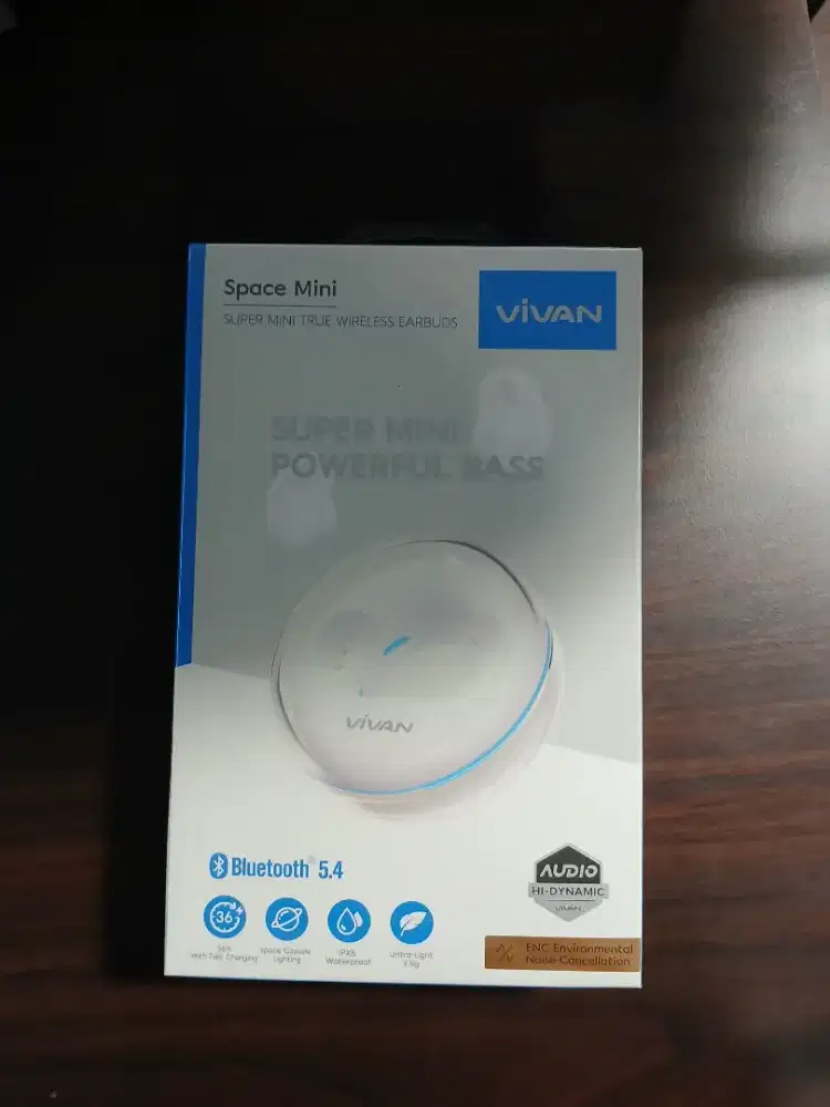 VIVAN Space Mini TWS Bass Up Bluetooth 5.4 Low Latency 38MS Gamin