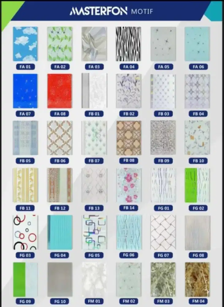 plafon pvc murah 130/m