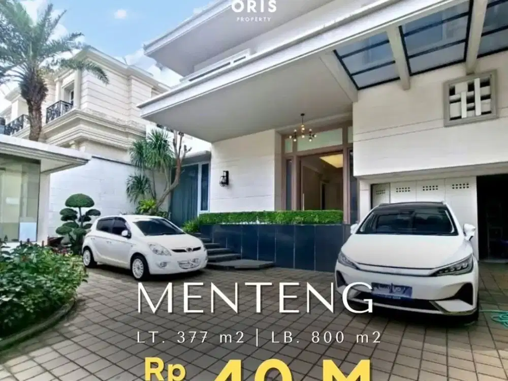 Menteng Area Dekat Ring-1 Modern Luxury House Spec Mewah