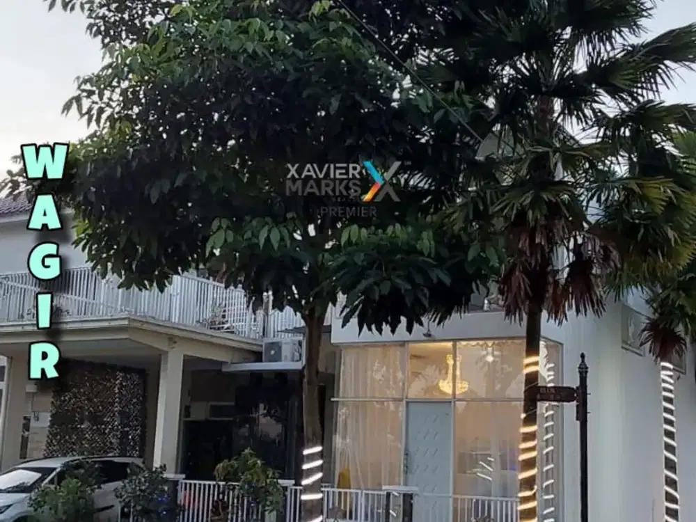 Rumah minimalis Modern 2 lantai di perumahan Mountain Boulevard Wagir
