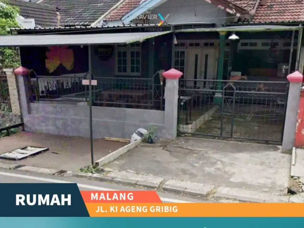 Dijual Rumah Strategis di Poros Jalan Ki Ageng Gribig Sawojajar Malang