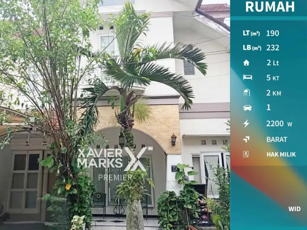Edisi Jual Cepat Rumah Klasik Modern di Cengger Ayam, Malang