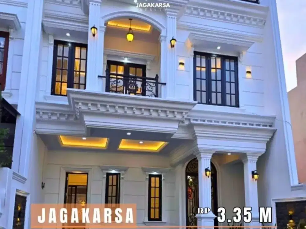 Rumah Modern Minimalis Dalam Cluster Jagakarsa Jakarta Selatan