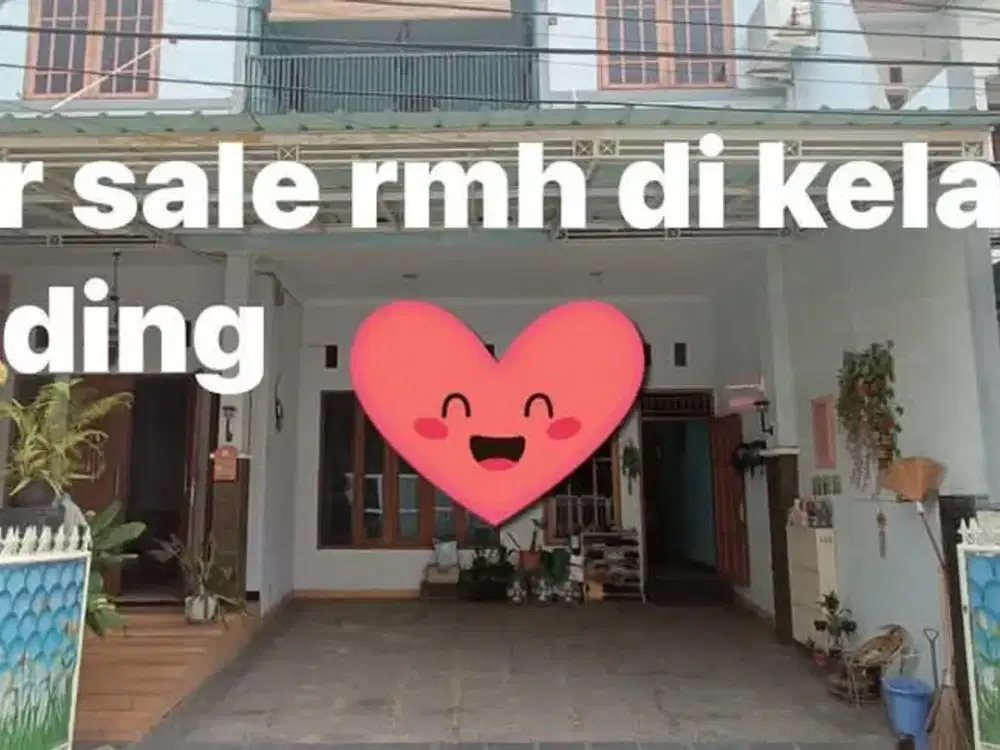 DIJUAL MURAH RUMAH KELAPA GADING LUAS 142 BAWAH PASARAN