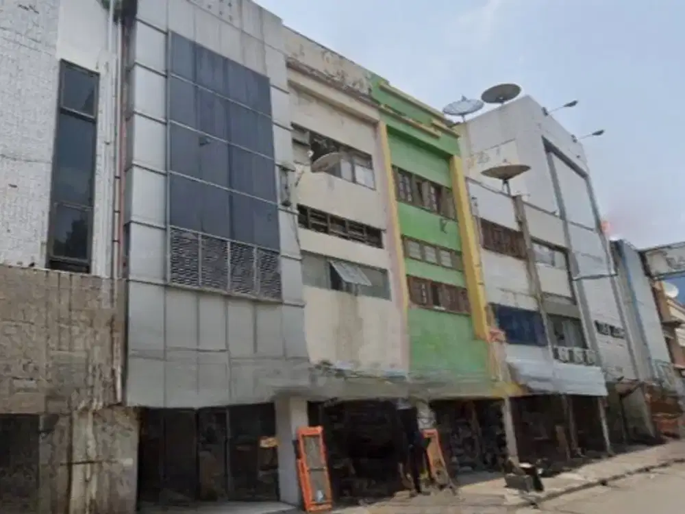 Dijual 3 Ruko Gandeng di Jl. Pancoran Glodok