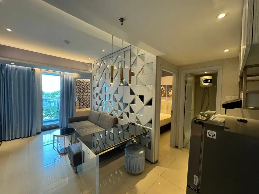 Disewakan Apartemen Benson Pakuwon 2BR Siap Huni Furnish Lantai Rendah