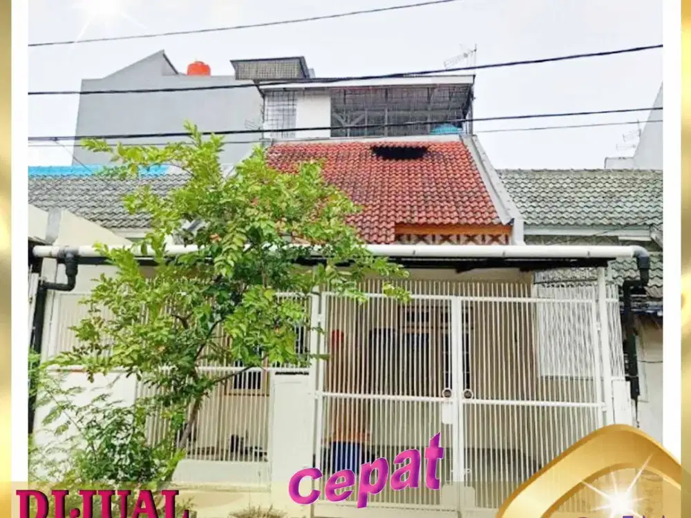 DIJUAL CEPAT RUMAH 2,5 Lantai Taman Surya Kalideres Jakarta Barat - HL
