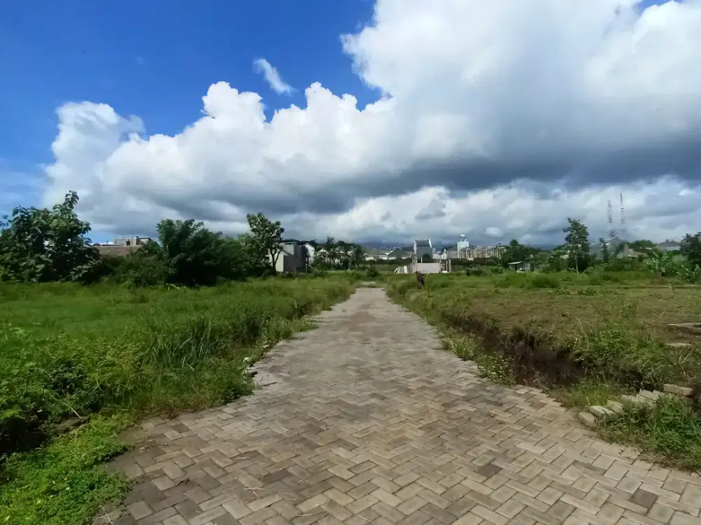 Lahan Matang; cocok bangun hunian kota malang luas 100an m2
