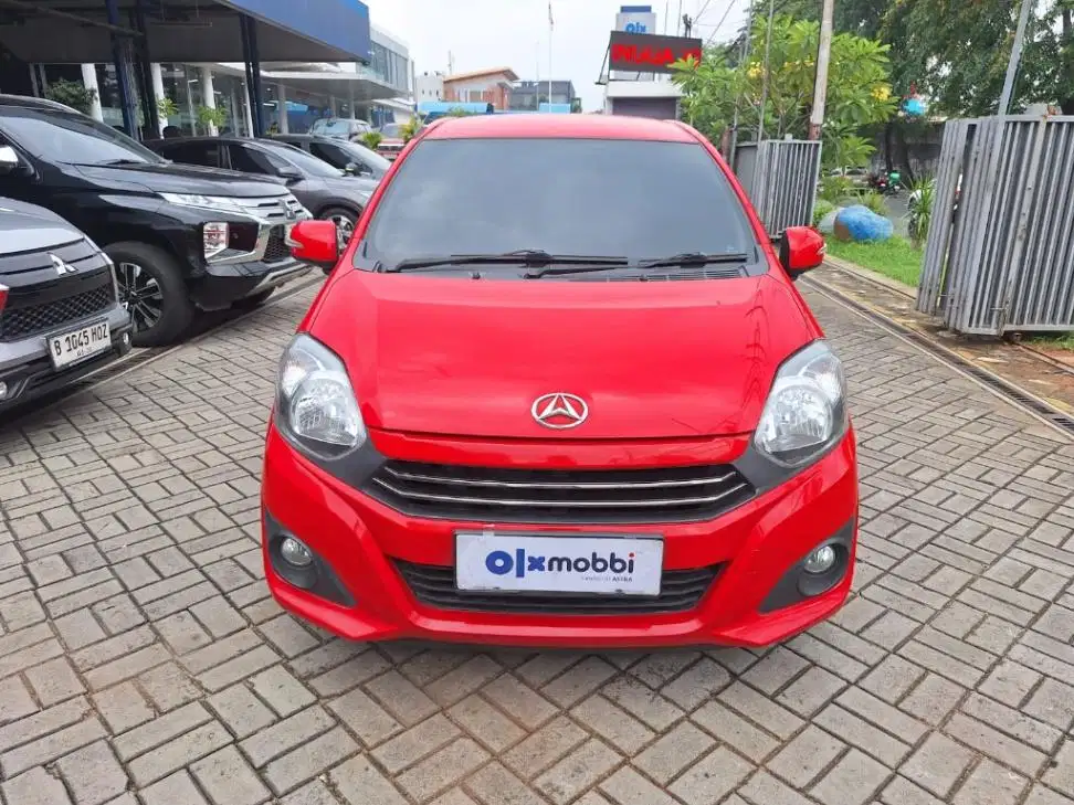 DP MURAH Daihatsu Ayla 1.0 X Bensin-MT 2021 Merah CVOTB