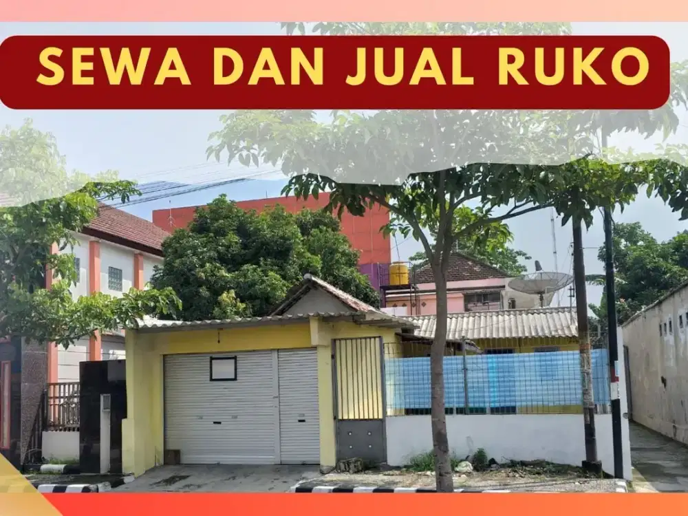 RUKO USAHA JUAL DAN SEWA PUSAT KOTA KEDIRI