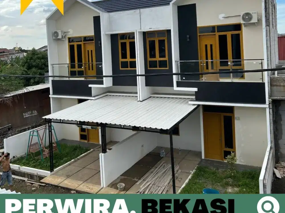 Rumah dijual 2 Lantai, Murah, Perwira, Bekasi Utara 5 Menit Summarecon