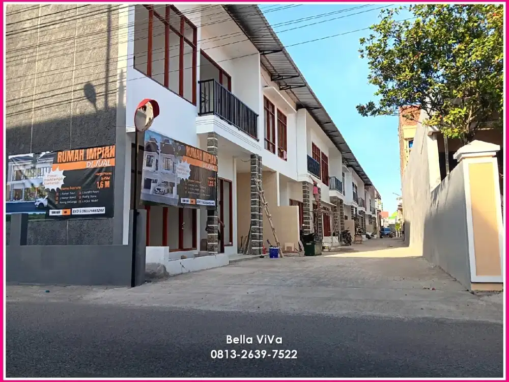 Jual Rumah 500m Kampus UAD 3 Jogja, Furnish