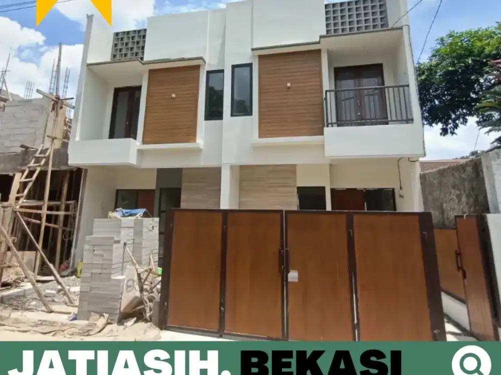 Rumah dijual Baru Murah, Jatiasih Bekasi dekat ke Tol Jatibening, SHM