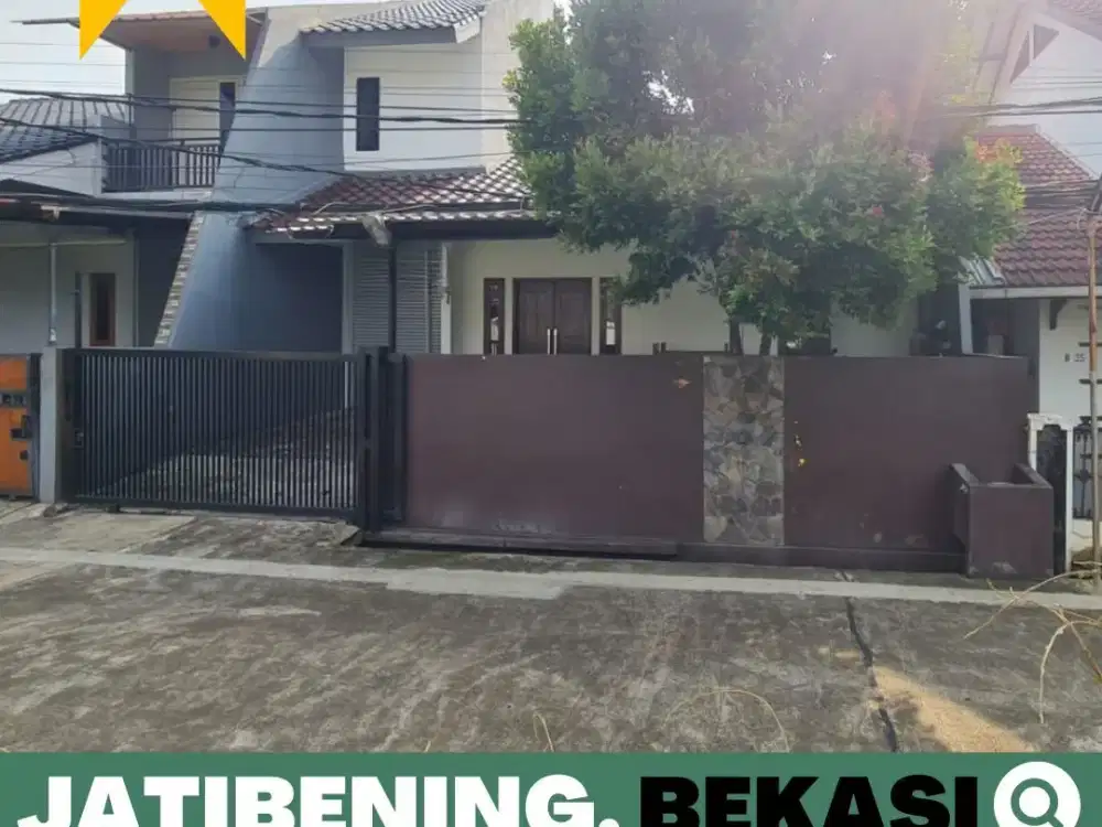 Rumah dijual Murah 1,5 Lantai Jatibening, Bekasi dekat LRT Cikunir,SHM