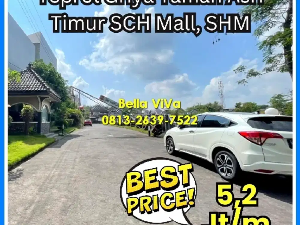 Jl Gito Gati, Tanah Strategis Tepi Aspal SHMP