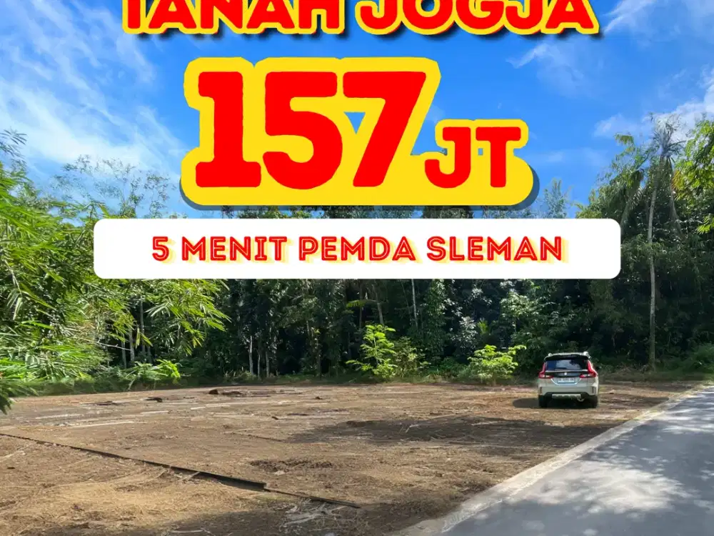 Dijual Tanah 157 Jt-an Dekat BPN Sleman