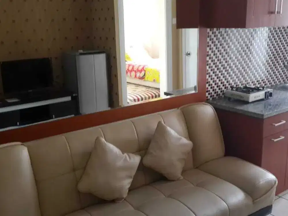 DIJUAL 2 KAMAR APARTEMEN GREEN PRAMUKA CITY INCLUDE BIAYA BALIK NAMA
