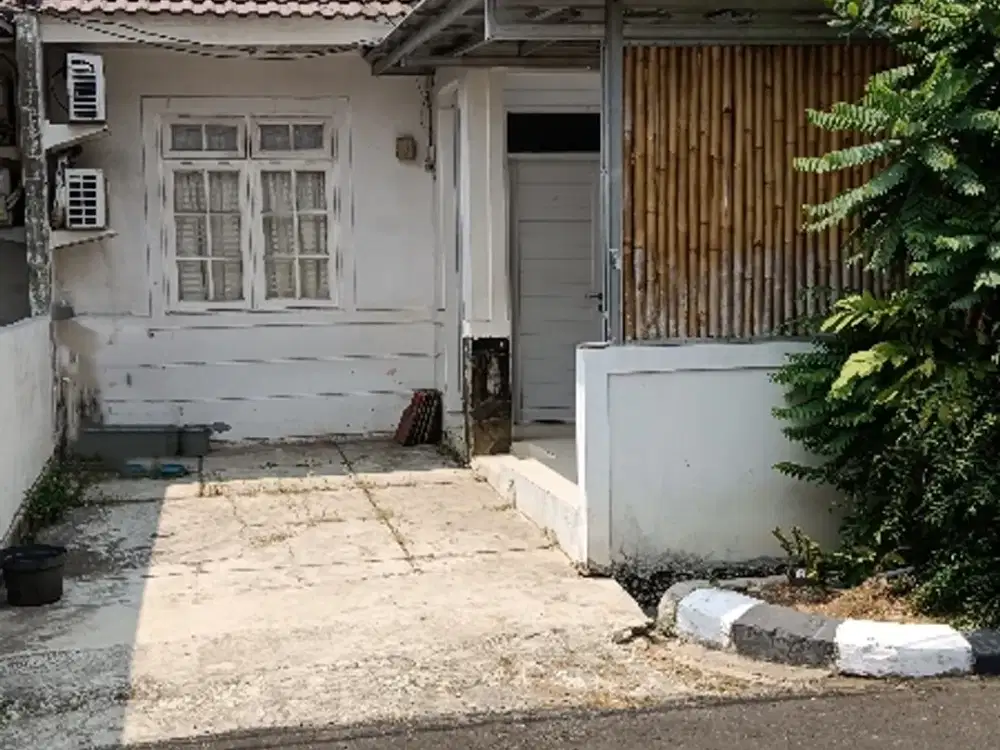 Dijual rumah murah strategis cluster graha raya bintaro jaya tangsel