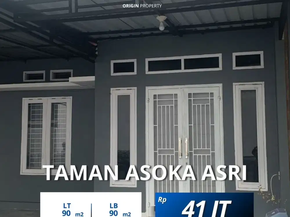 Disewa Rumah 1,5 Tingkat Jalan Flamboyan Raya Komplek Taman Asoka Asri