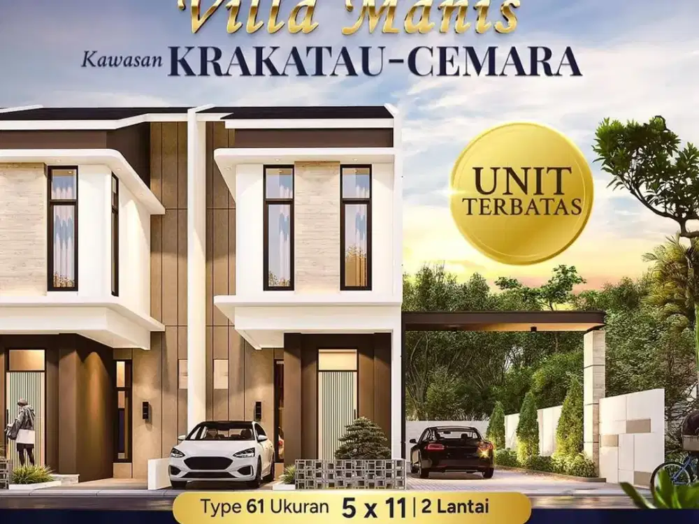 Villa Jemadi Home Jalan Waringin Daerah Krakatau