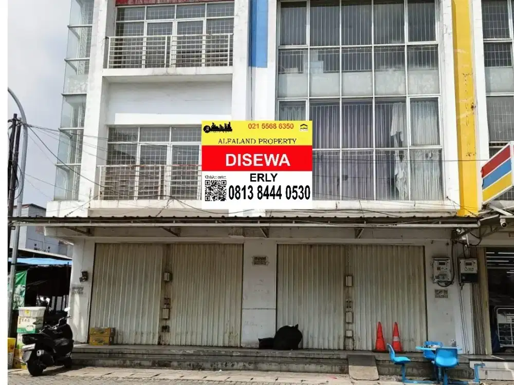 DISEWAKAN Ruko Taman Royal 3. Bisa Gandeng. Posisi Bagus