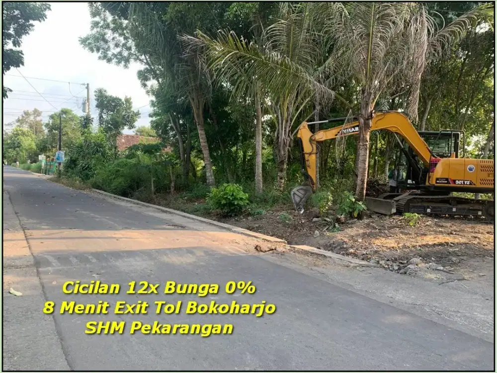 5 Menit Jl. Jogja Solo Tanah Jogja Kalasan 2 Jtan/m Free Balik Nama