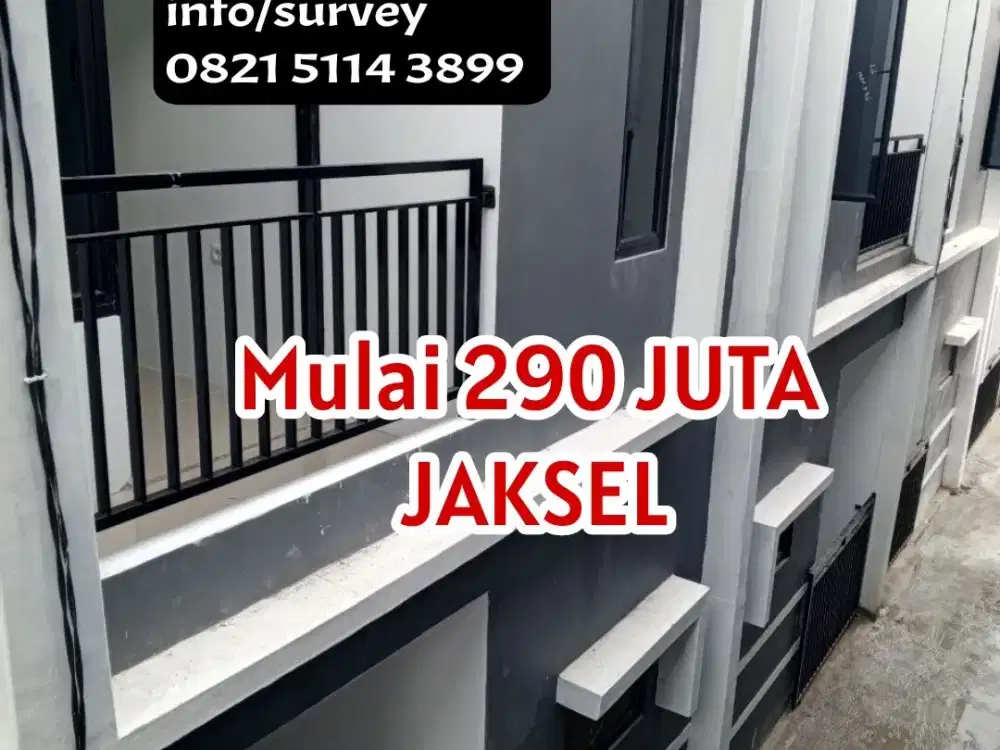 Dijual Rumah 2 Lantai Murah Dekat stasiun Lenteng agung Jagakarsa Jaks