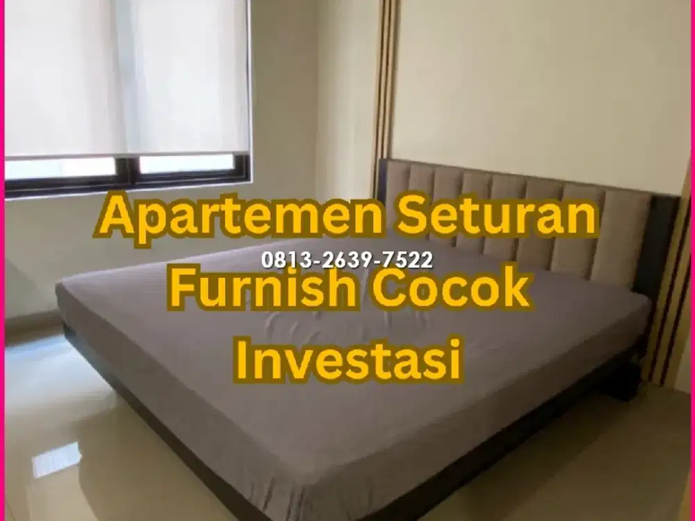Jual Apartemen Furnish Type Studio di Seturan Jogja