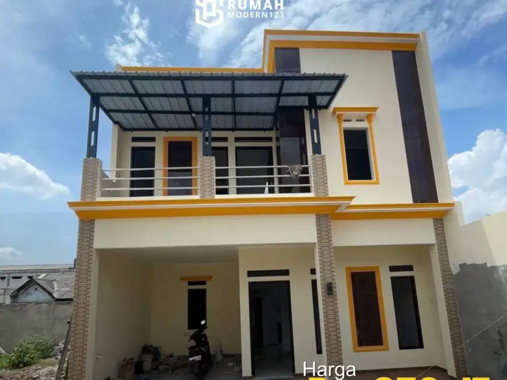 Rumah 2 Lantai minimalis modern di Pinang Tangerang