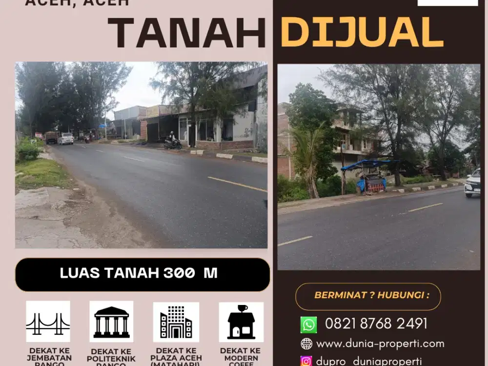 Tanah 300m² di Pango Raya – Strategis & Cocok Buat Usaha & investasi