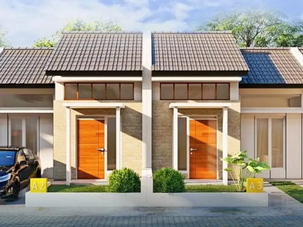 Rumah cantik indent 4 unit dekat Solo di Gedongan