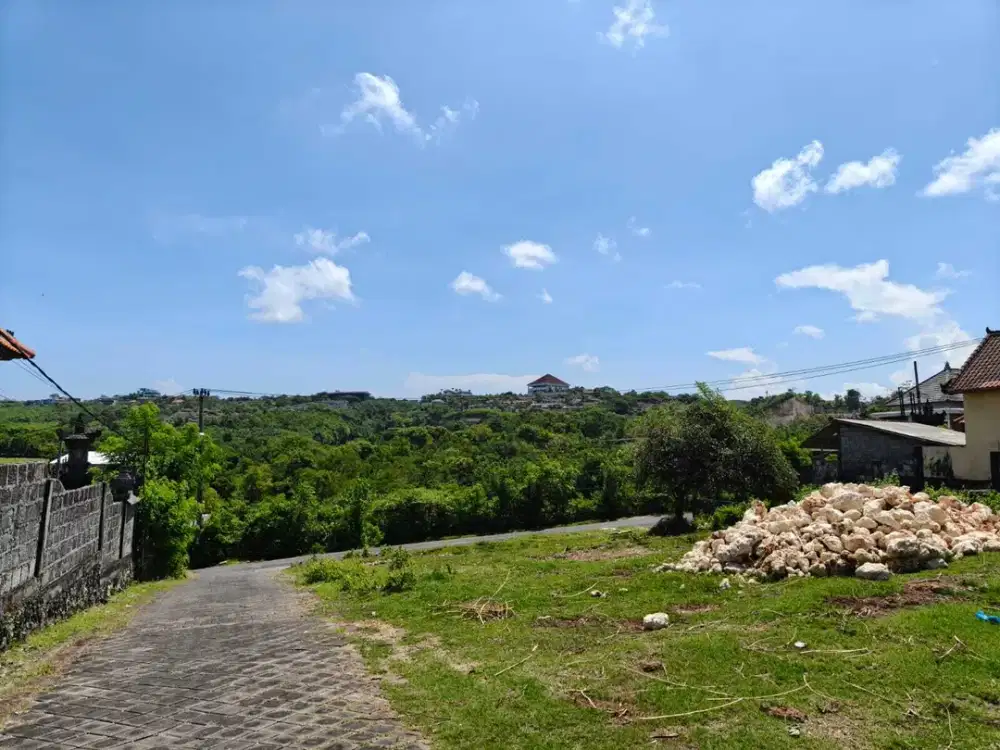 DIJUAL Tanah Ungasan Ocean View 14 Are