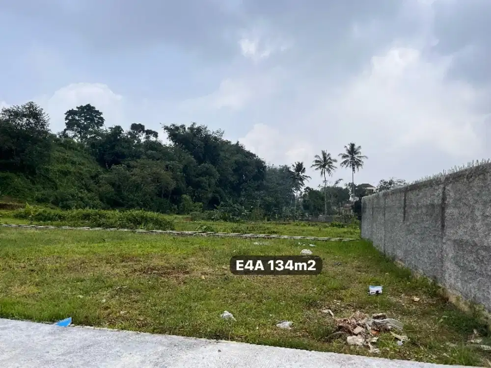 Tanah Siap Bangun 134 Meter Strategis dekat tol