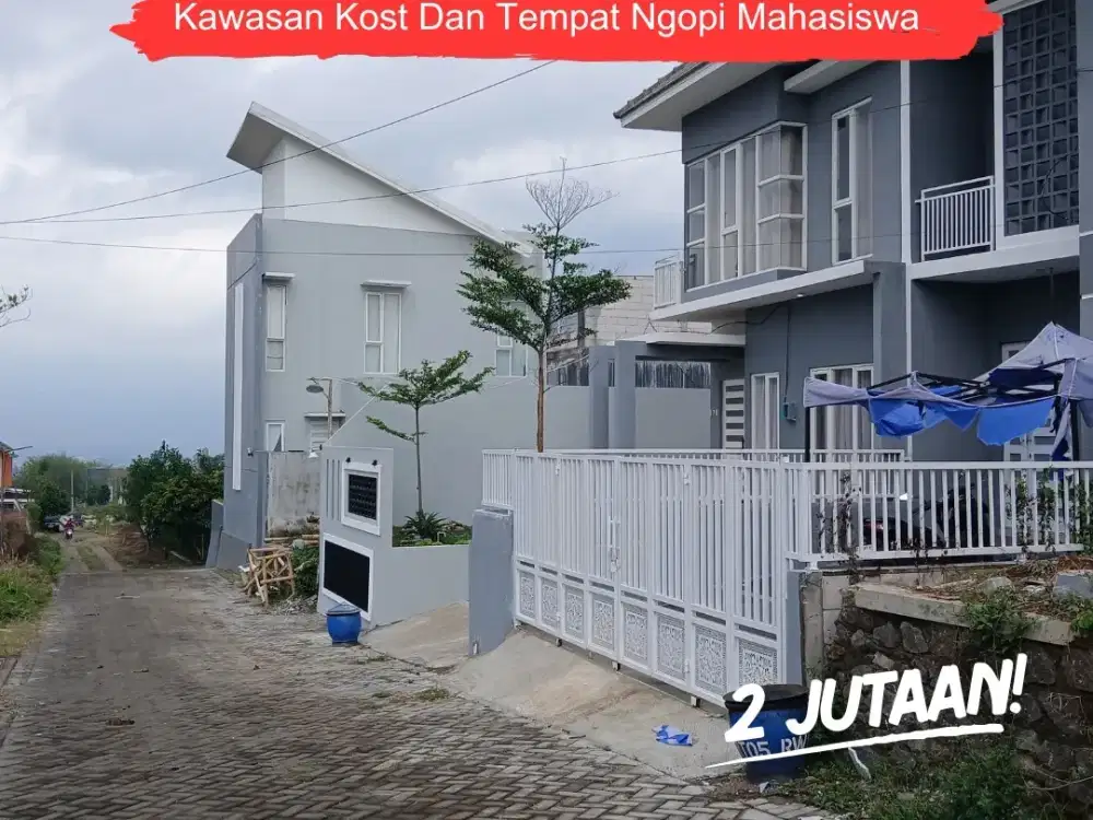 Langsung Akad Notaris, Tanah Dijual Pojok (Hook) Merjosari Lowokwaru