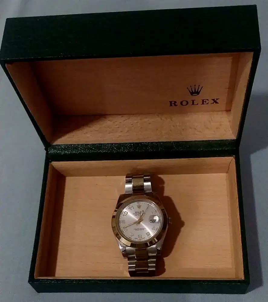 ROLEX DATE JUST KOMBINASI MATIK