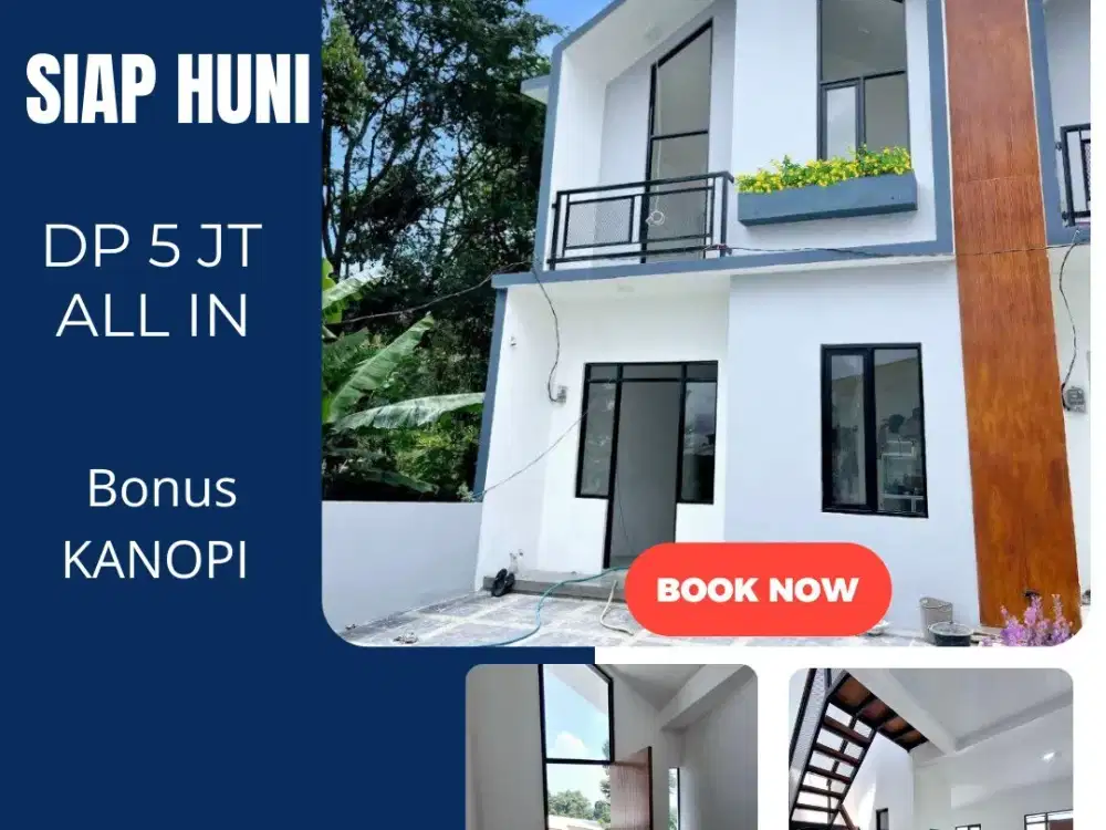 Calista City Light Rumah 2 Lt Siap huni di cilengkrang 1 dkt antapani