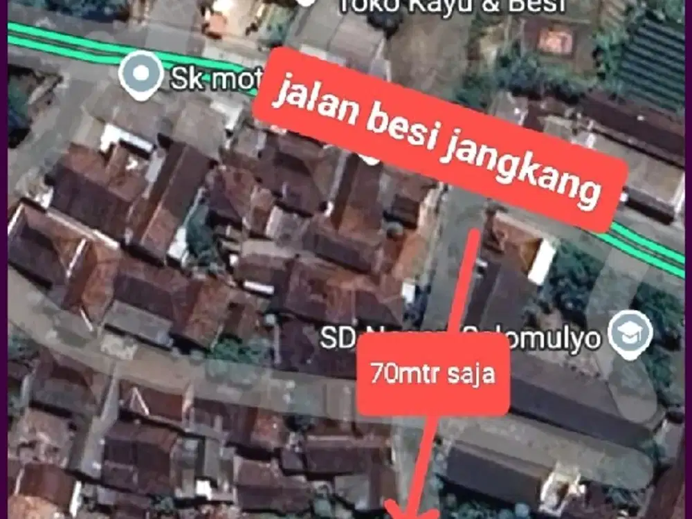 3 Muka, Tanah Area Jl Besi Jangkang Sleman
