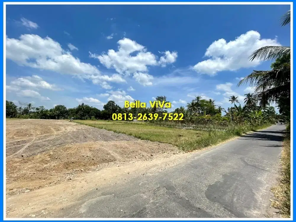 Strategis Jalan Lebar di Kavling Pandanaran Sleman