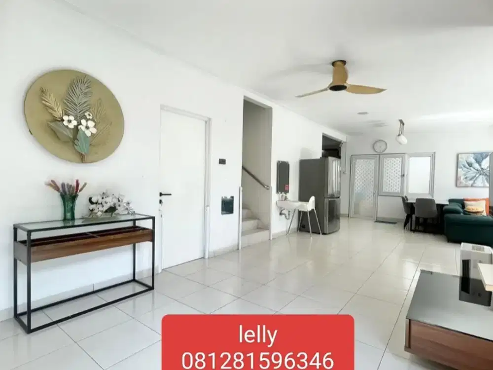Dijual Cepat Rumah Cantik Semi Furnish di Kota Wisata